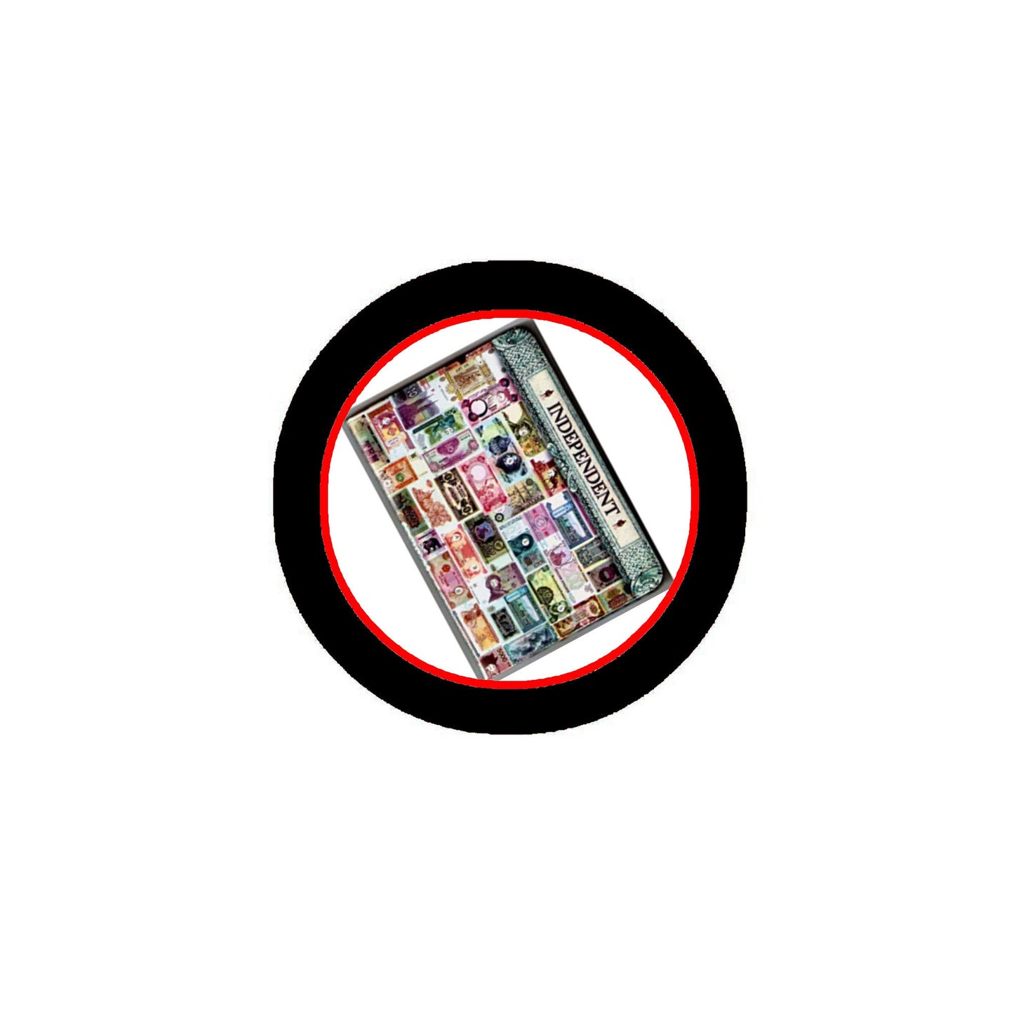 Currency International Bills Money $$ Passport Cover Holder Default Title