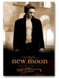 Dark movie poster featuring a man in a black jacket, shirt open, chest visible