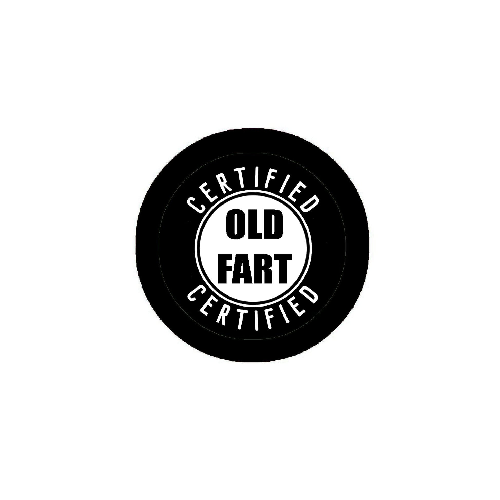 Golden Starfish Certified Old Fart 2.25-inch Pinback Default Title