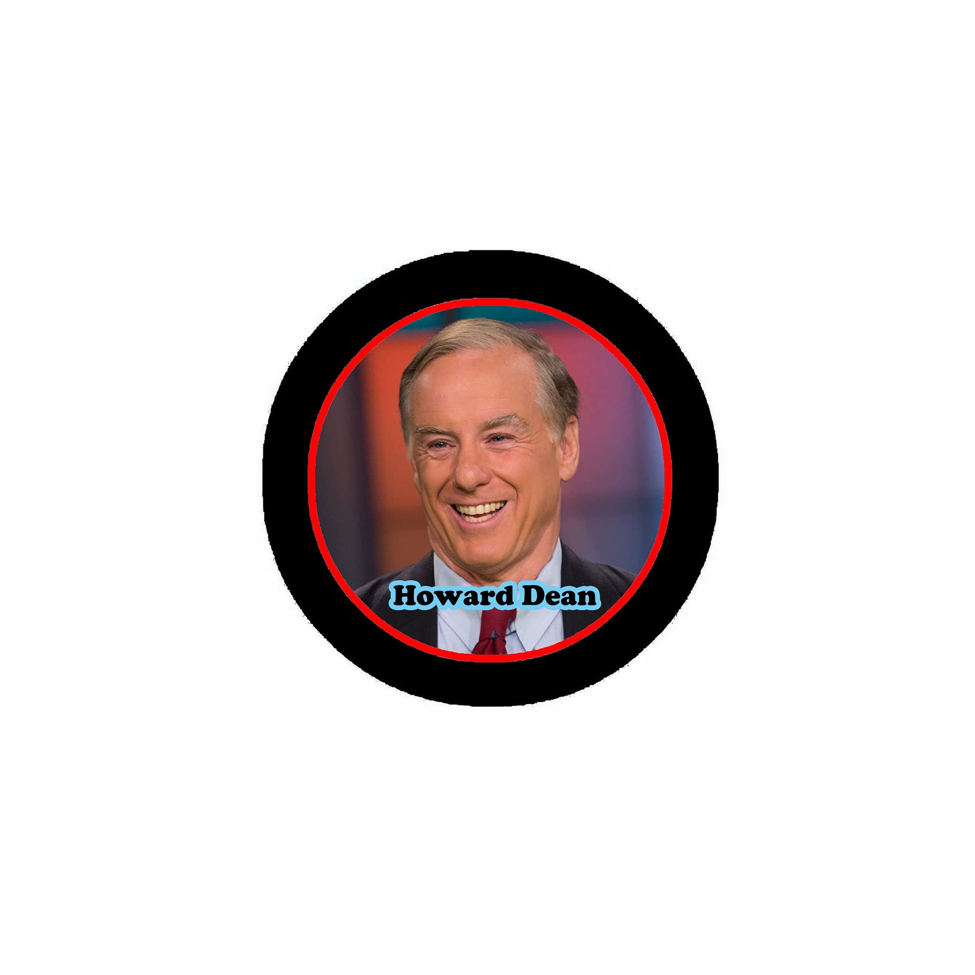 Howard Dean Pinback 2.25-inch American Flag Default Title