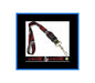 Printed GorilLaz lanyard keychain badge holder with metal clip and clasp