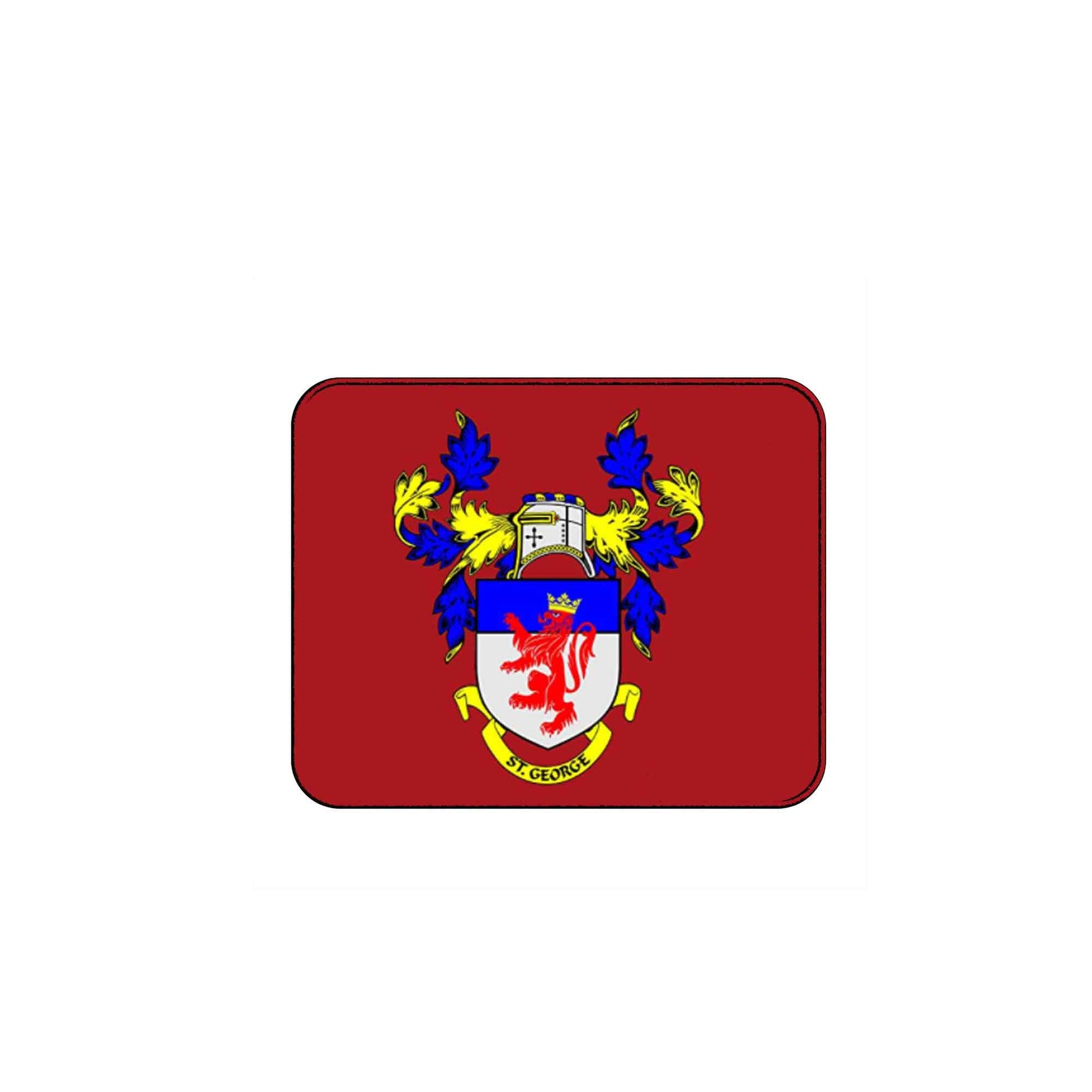 St George 2 Family Crest Coat of Arms Mousepad Default Title