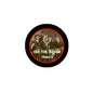 Round black pinback with red ring, 'the 5th Beatle' and Obama '08'