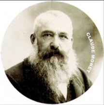 Claude Monet Jumbo Photo Pin