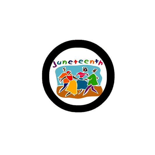 100 Pcs Set Juneteenth National Independence Day Pinback Button 2.25-inch drawing