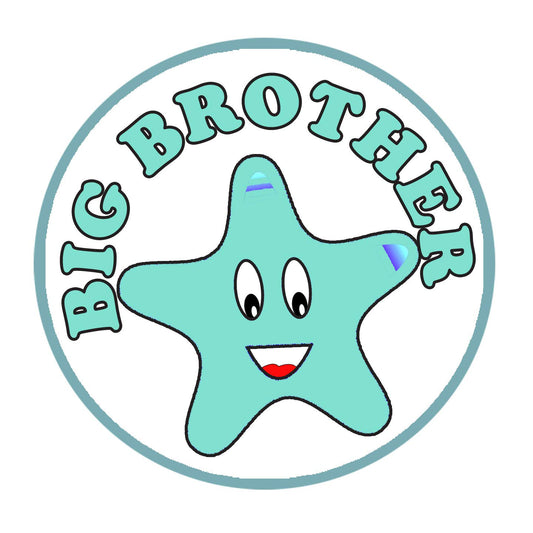 Big Brother 2.25" Pinback Button Pin for Jackets, hats, etc