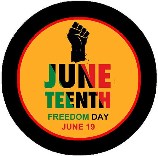 1000 Pcs Juneteenth 2.25" Pinback or Jackets, Backpacks, etc. Power Orange Red Green Black