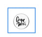 2.25-inch circular pinback badge with Carpe Diem black script text