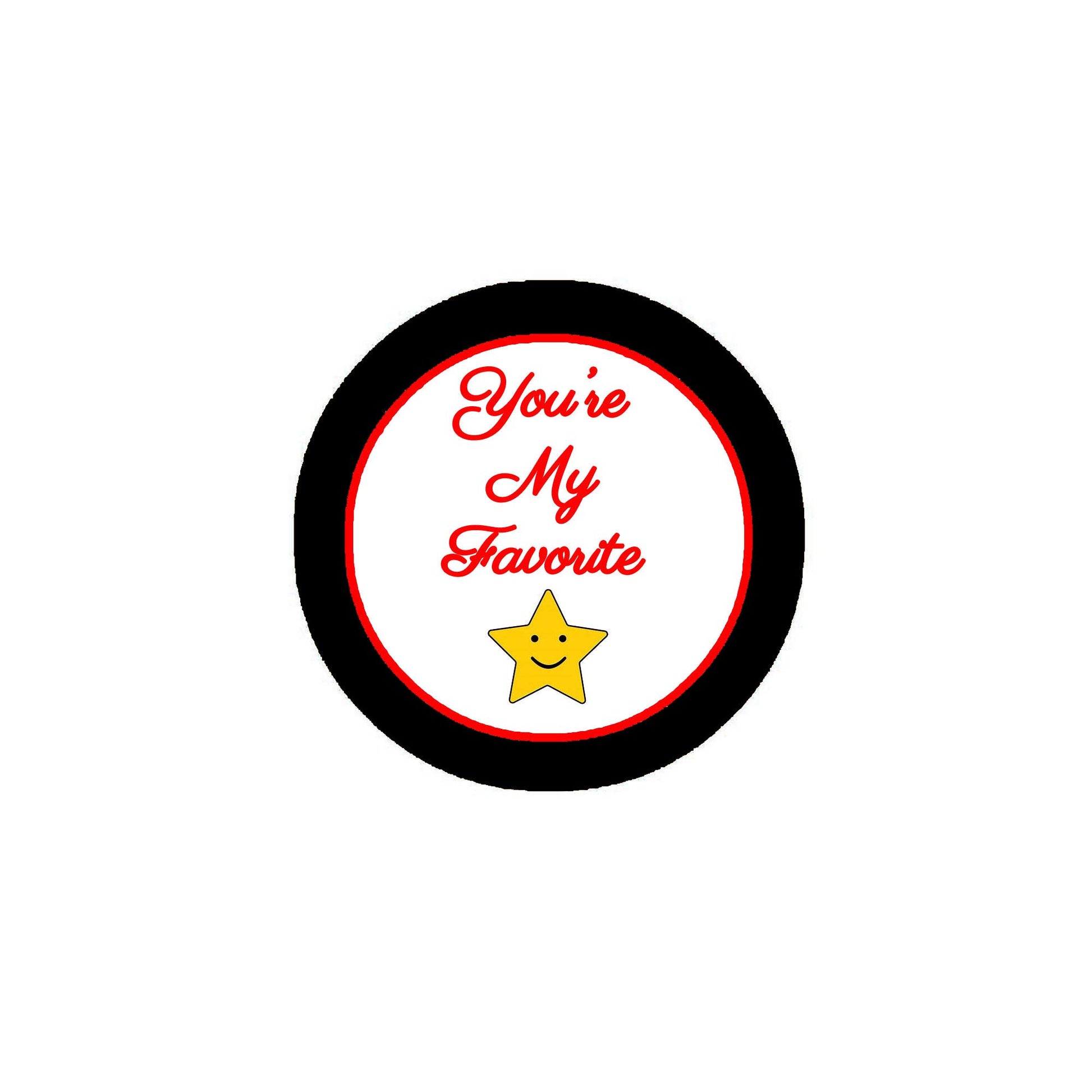 You are My Favorite Star 2.25-inch Pinback Pin Back, Button Badge