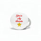 2.25-inch pinback button with 'You're My Favorite' and yellow star graphic