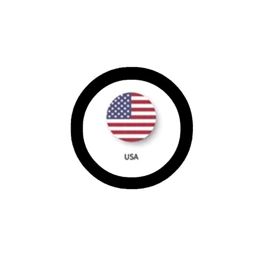 United States USA Flag Keychain Bottle Opener 2.25-inch Commemorative Default Title