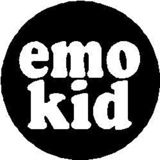 Emo Kid Pinback Button 1.25-inch Pin Badge Default Title
