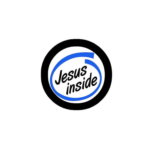 Jesus Inside Pinback 2.25-inch Default Title