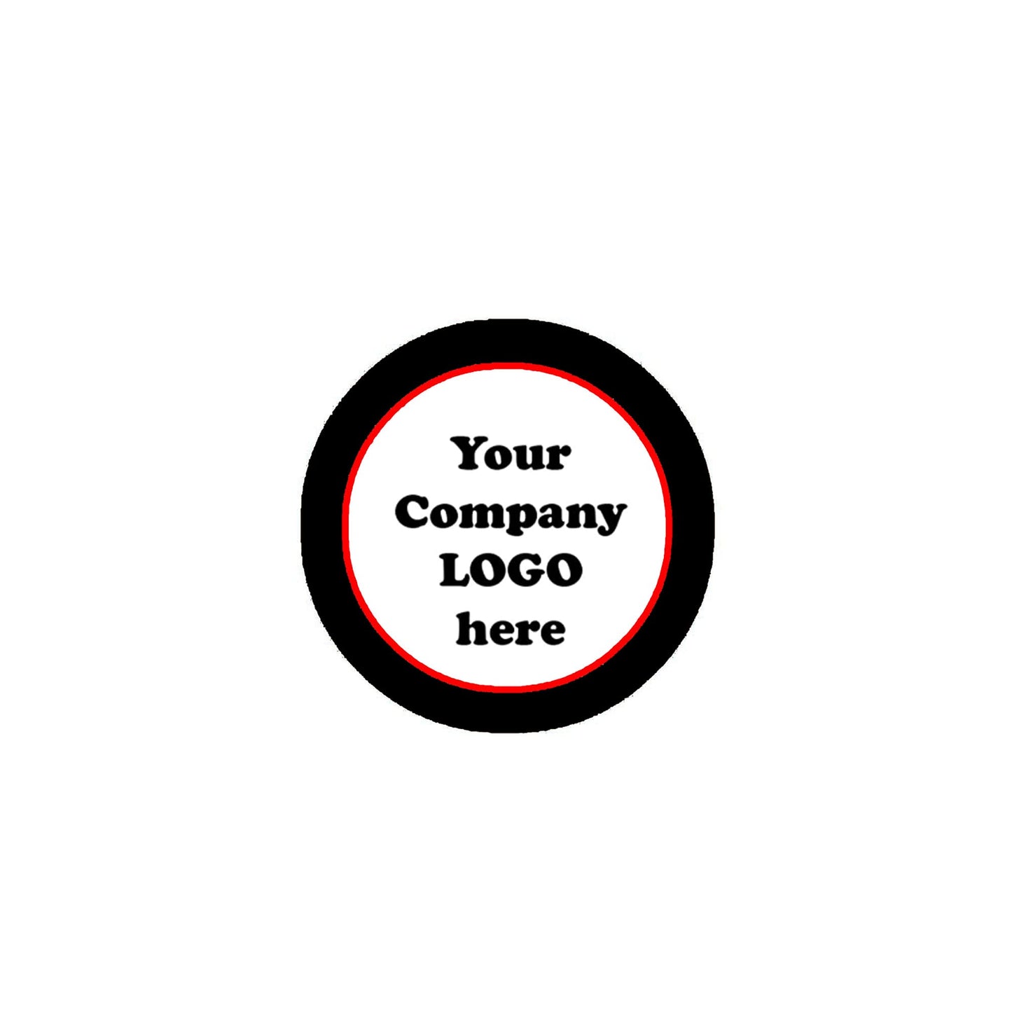 (Logo) name 2.25" Pinback for Jackets, Backpacks, etc. Badge