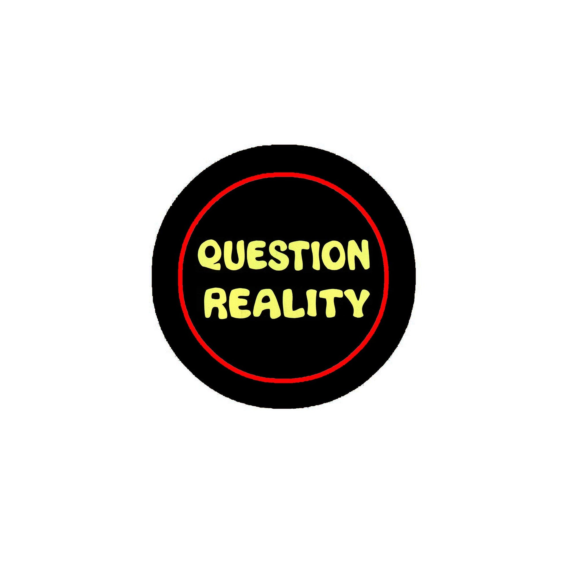 Question Reality Pinback 2.25-inch Default Title