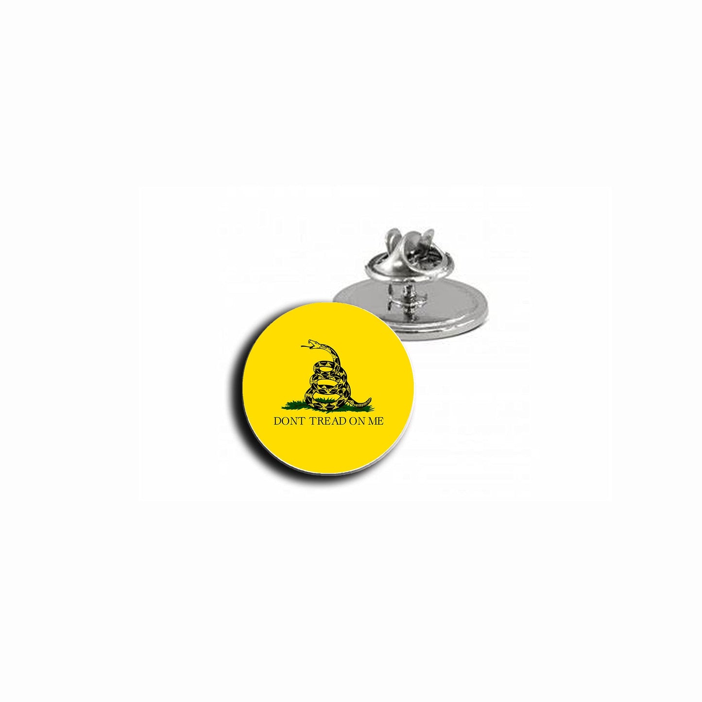 12 Pcs. Don't Tread on Me Lapel Pin Pinback 7/8" for Jackets, Backpacks, etc.
