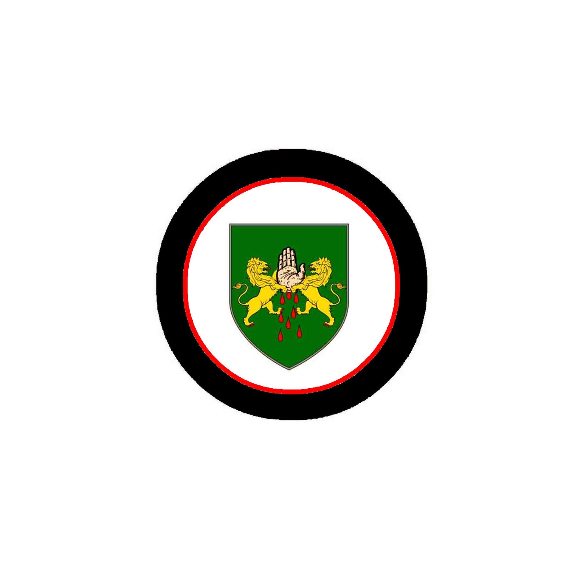 Riley Family 3-inch Coat of Arms Fridge Round Magnet Default Title