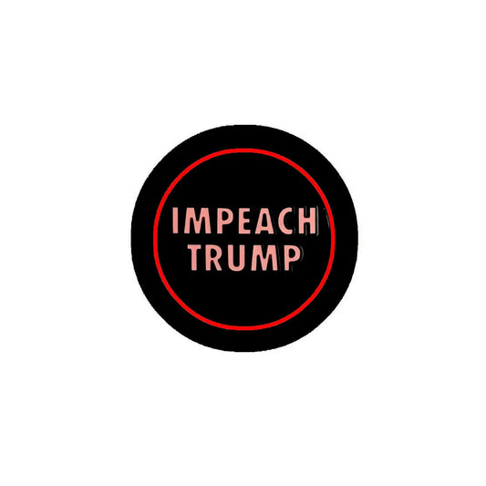 Impeach 2.25-inch Pinback Black Default Title