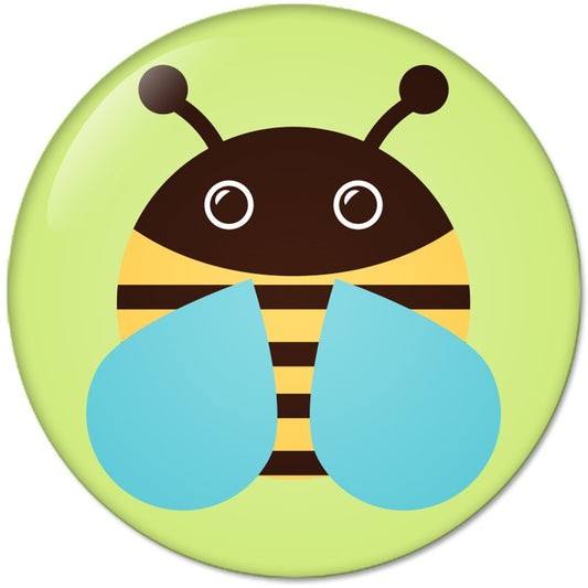 Flat Lovely Animal Avatar Ladybug : Pinback Buttons 2.25 Inch (58mm) Default Title