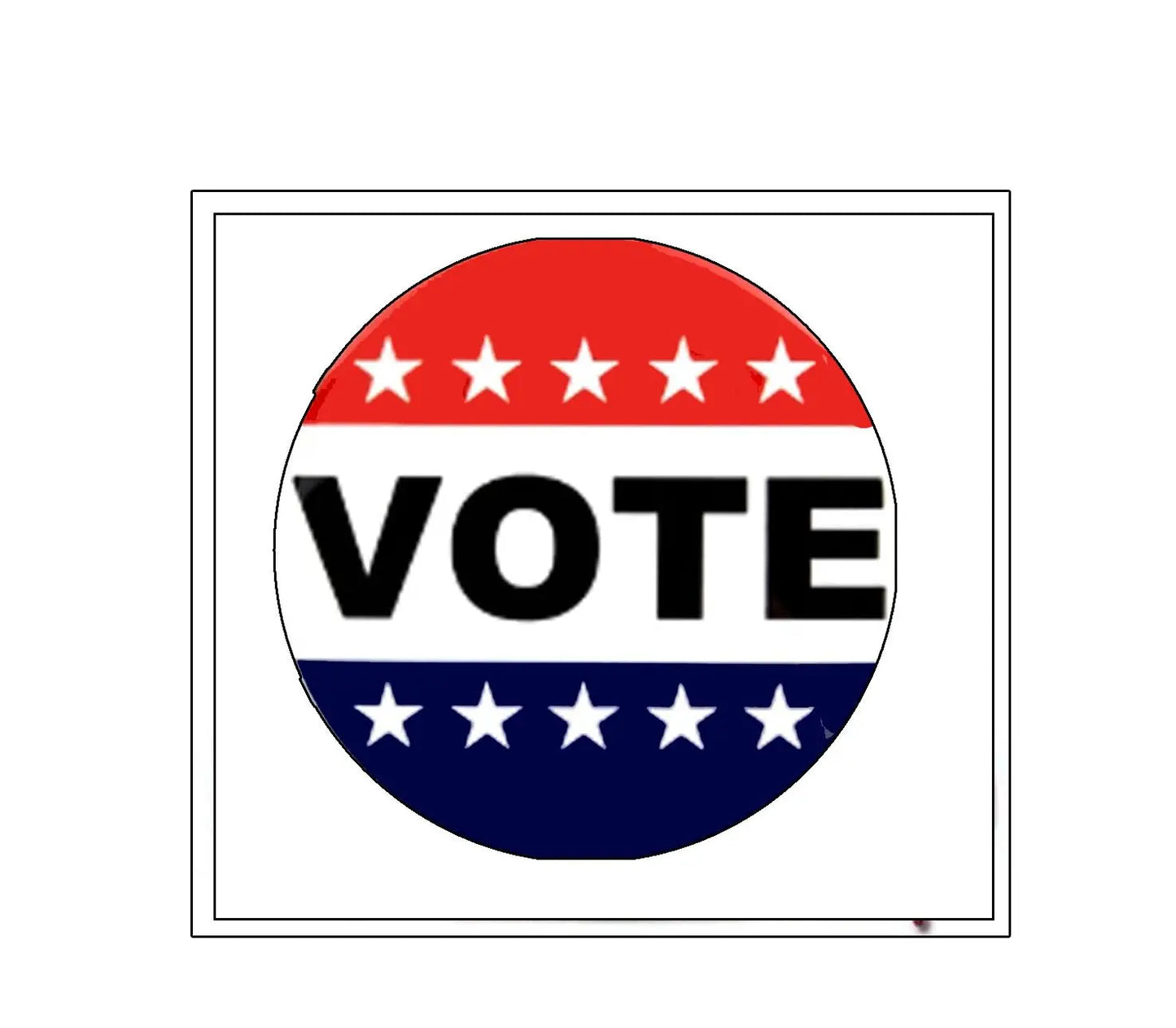 Vote Pinback 2.25-inch Default Title