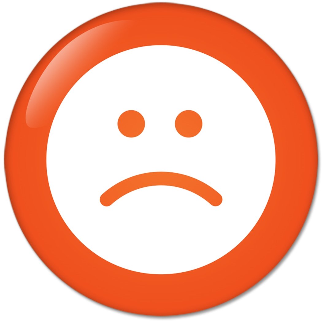 Face Emoticon Icon no.6: Pinback Buttons 1.25 Inch (32mm) Default Title