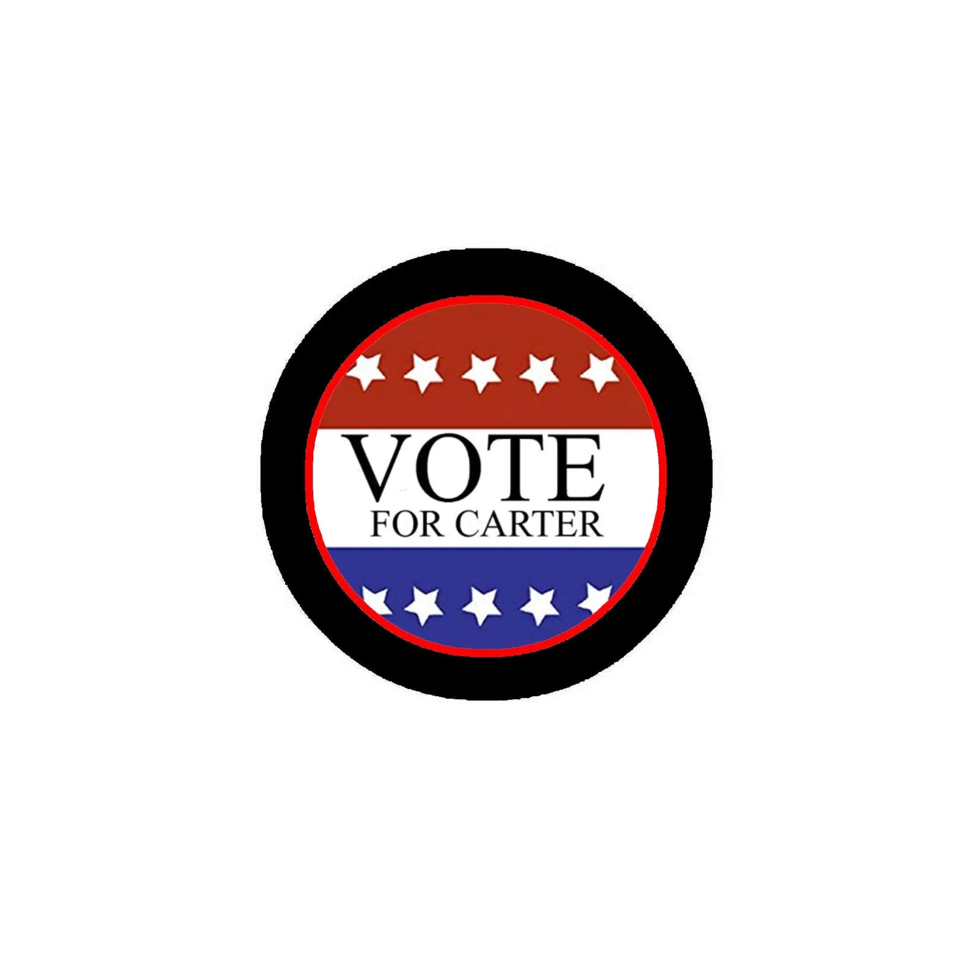 Vote for Carter Pinback Badge 2.25-inch Default Title