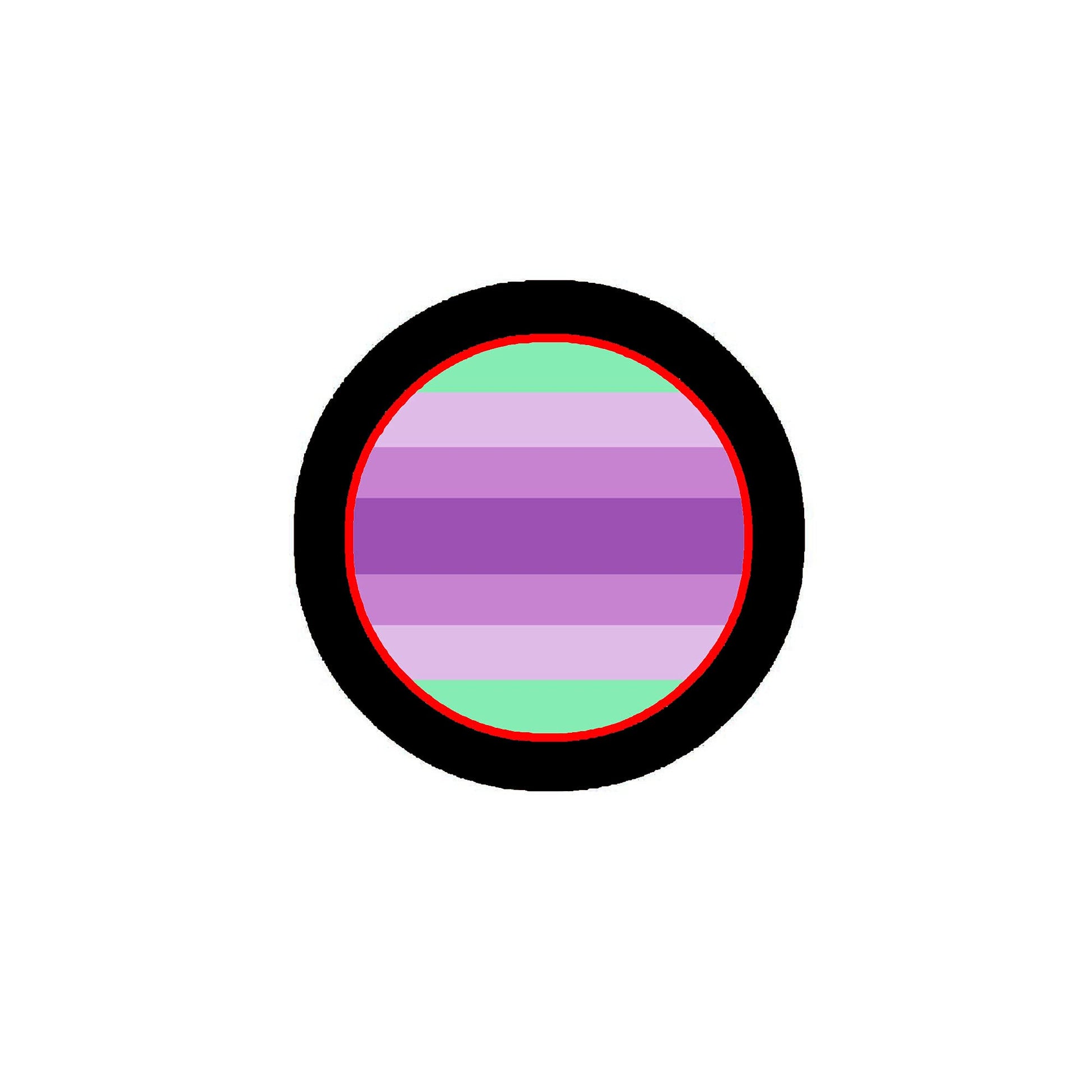 Femgender Pride Flag Pinback 2.25-inch Default Title