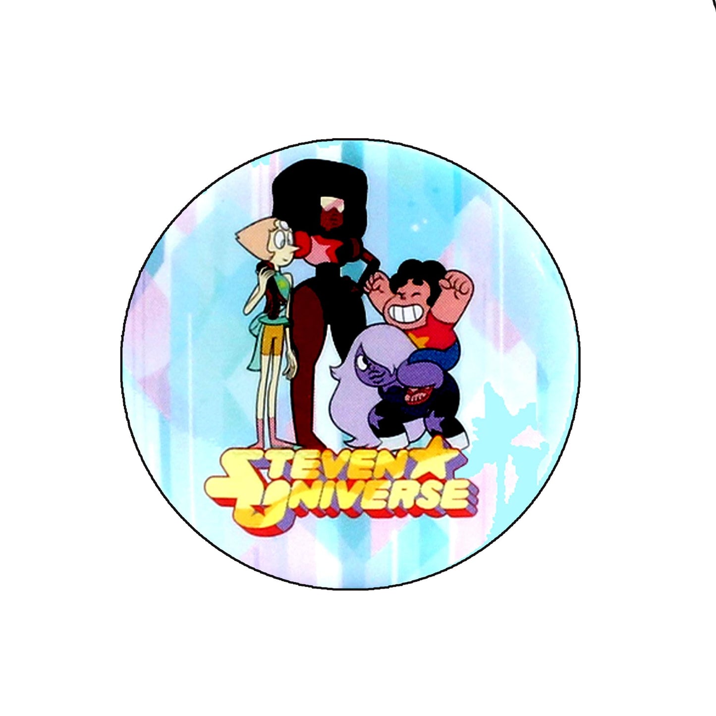 Steven Pin_AB Pinback Badge 2.25-inch Default Title