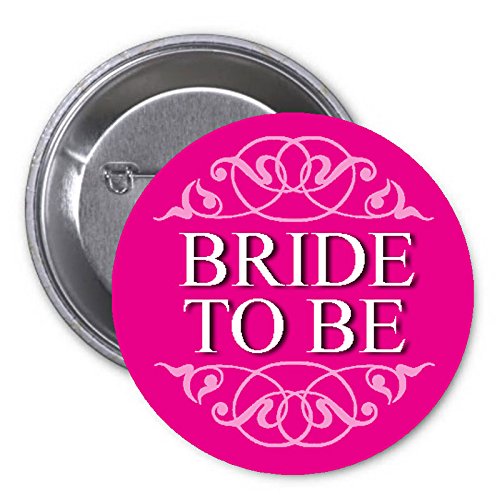 Bride to Be Bachelorette Party 1.25-inch Pinback Button Pin Wedding Bachelor Default Title