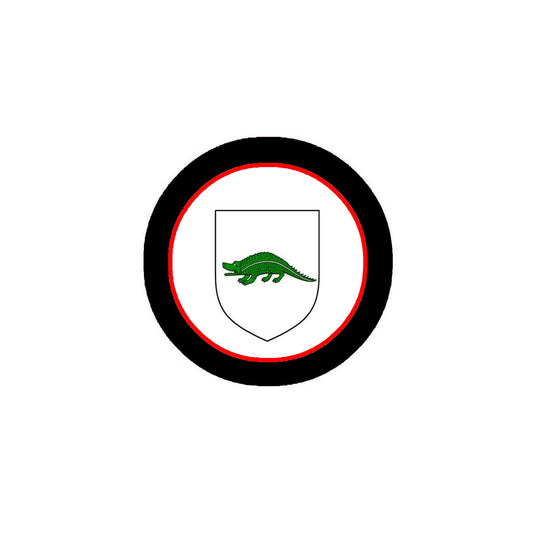 Rossiter 3-inch Coat of Arms Fridge Round Magnet Default Title