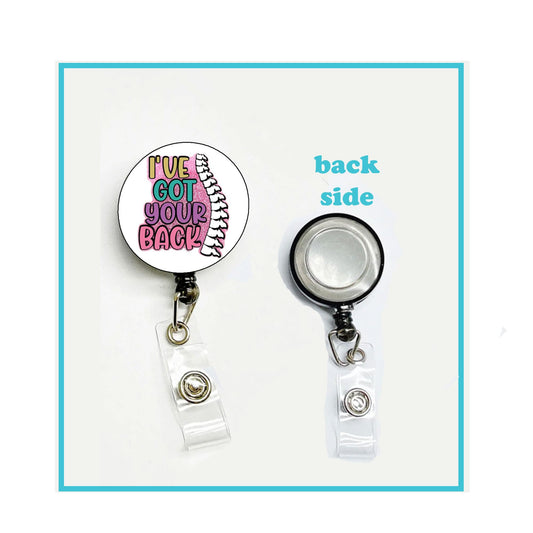 Student Friend Nurse Badge Reels Cute Felt Retractable Badge Reels Themed Badge Holders Gift for Nurses Doctors ID Badges Name Cards Lanyards Holidays 1.45" Bones Chiropractor Orthopedic