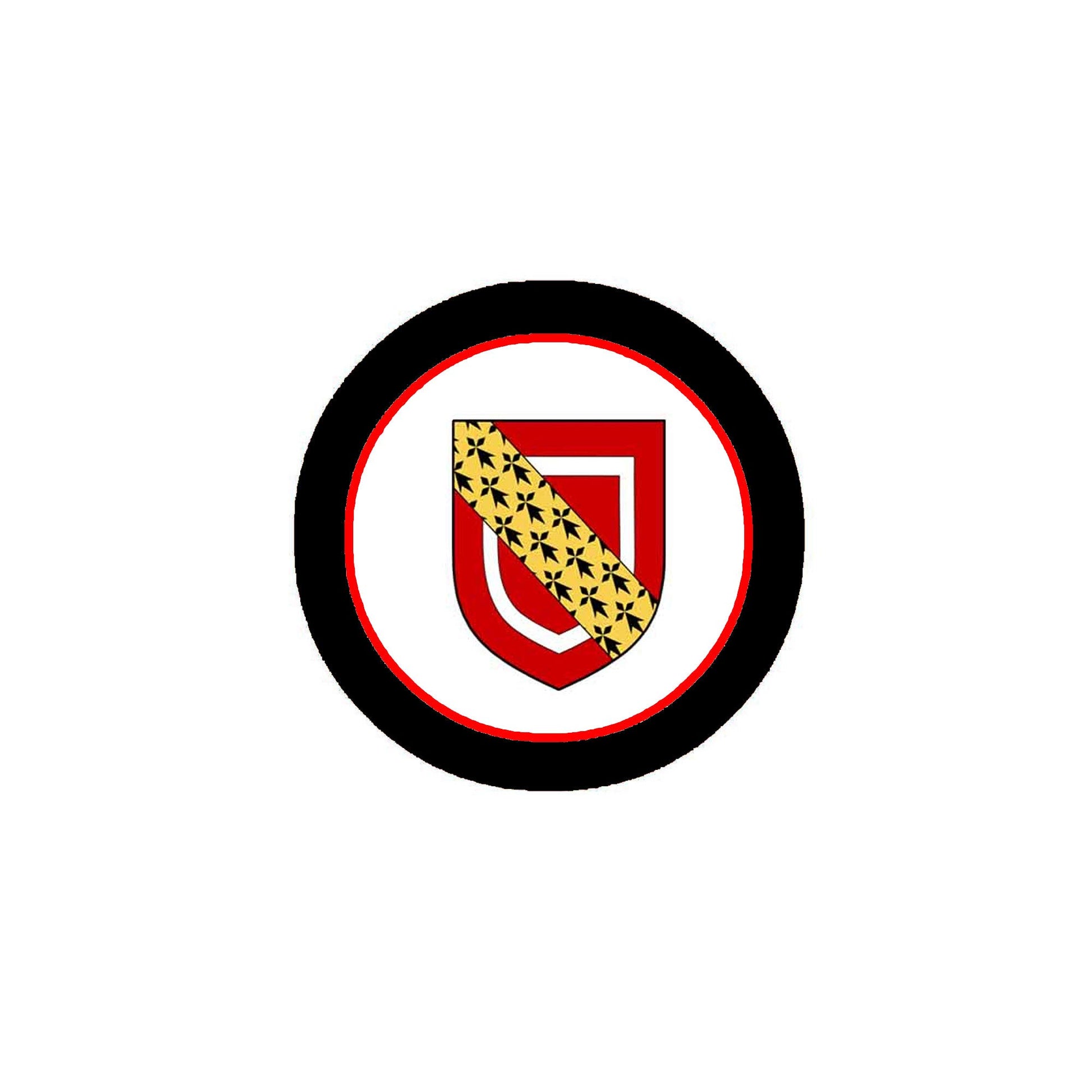 Quigley 3-inch Coat of Arms Pinback Badge Brooch Default Title