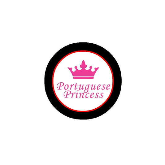 Portuguese Princess Birthday Royalty Crown 2.25-inch Pinback Default Title