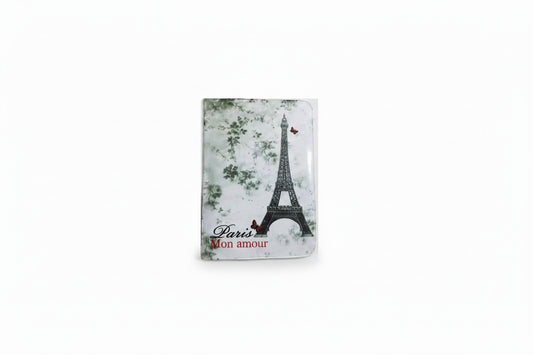 Paris Mon Amour Eiffel Tower Passport Cover NO More Bent Corners While Traveling Default Title