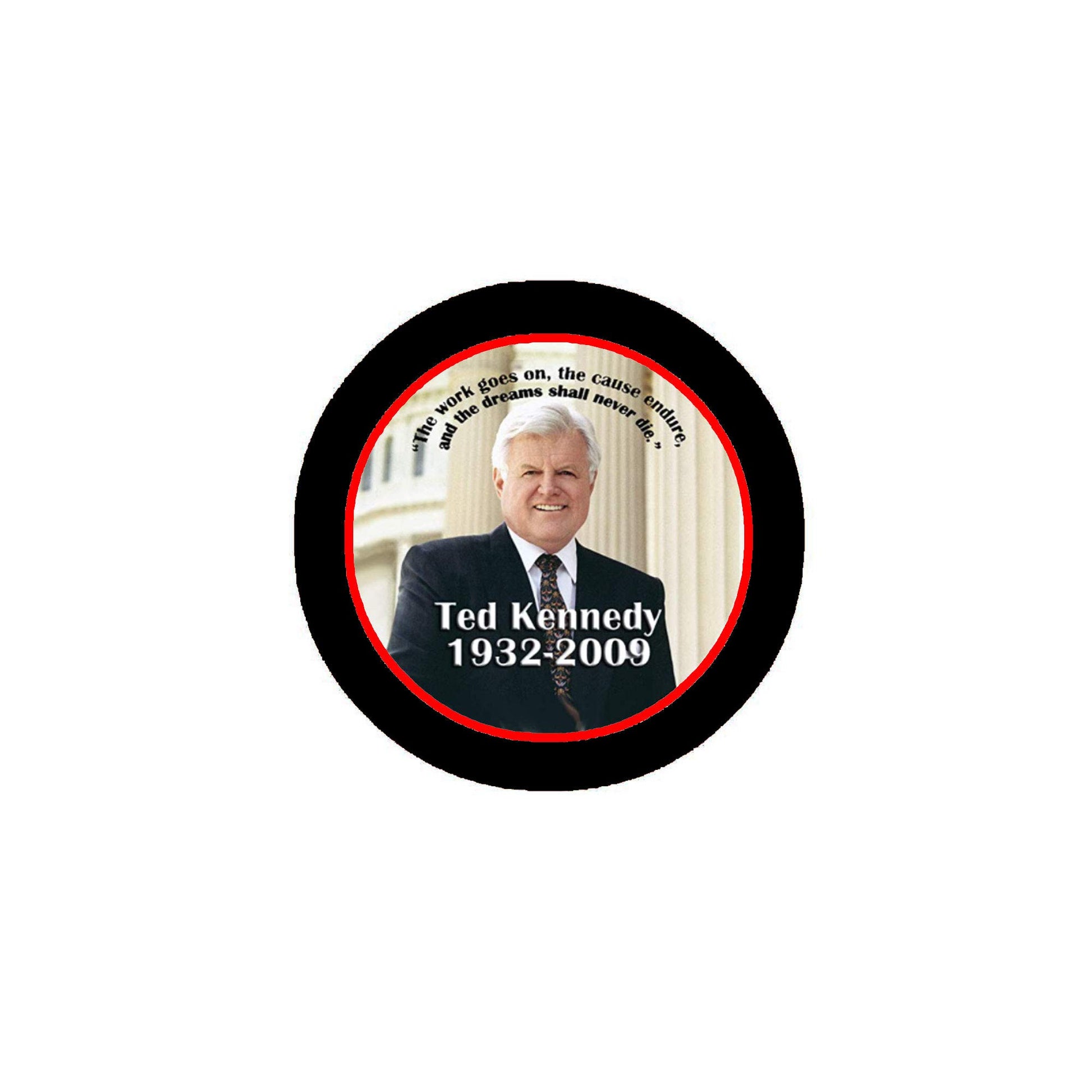Ted Kennedy Pinback 2.25-inch Tribute Default Title