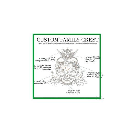 Your Family Crest 3" Coat of Arms Round Pin Back Button Badge (email us Your Family Last Name)
