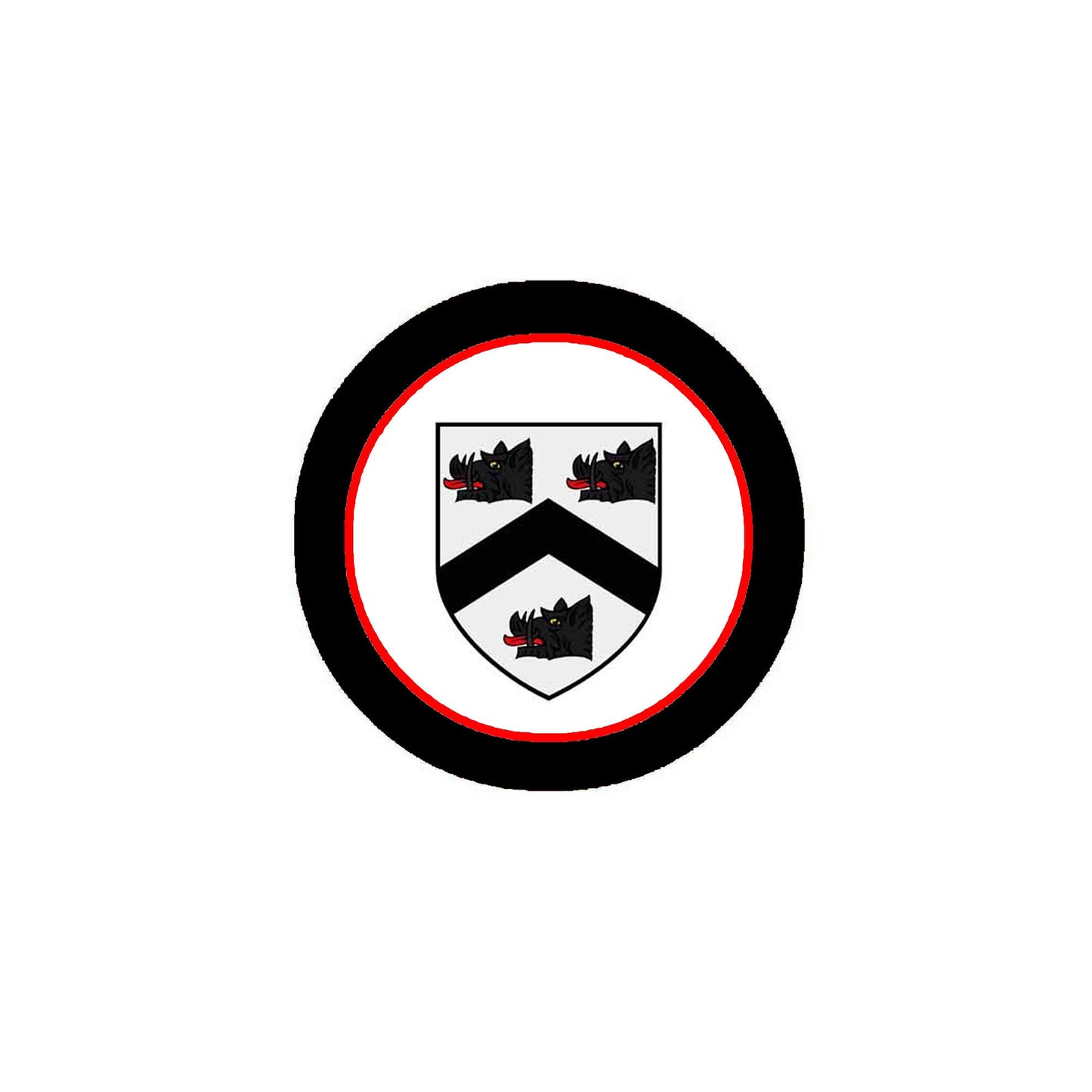 Evans 3" Coat of Arms Fridge Round Magnet