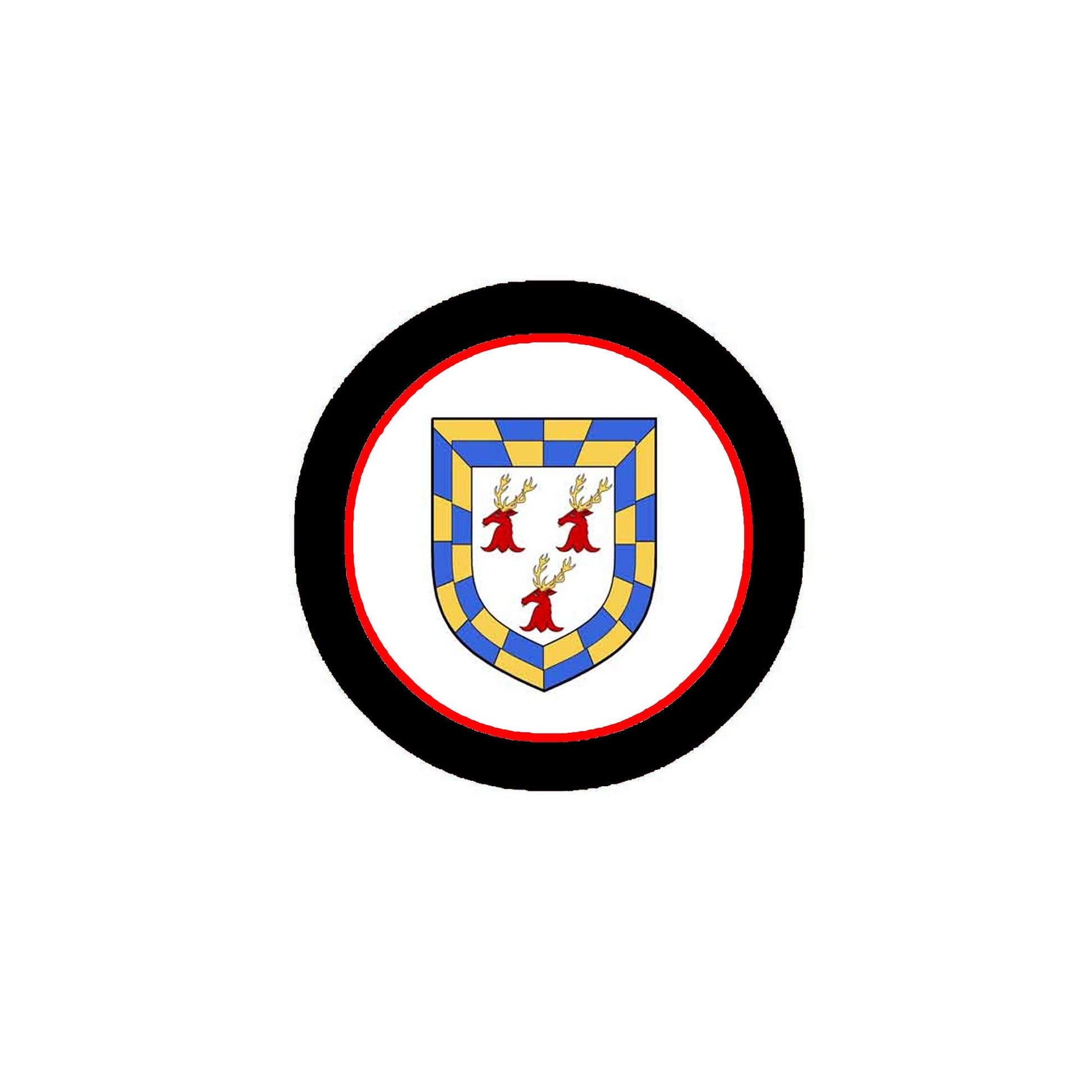 Doyle 3-inch Coat of Arms Fridge Round Magnet Default Title