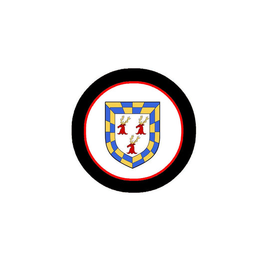 Doyle 3-inch Coat of Arms Fridge Round Magnet Default Title