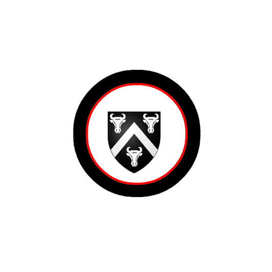 Buckley 3" Coat of Arms Fridge Round Magnet