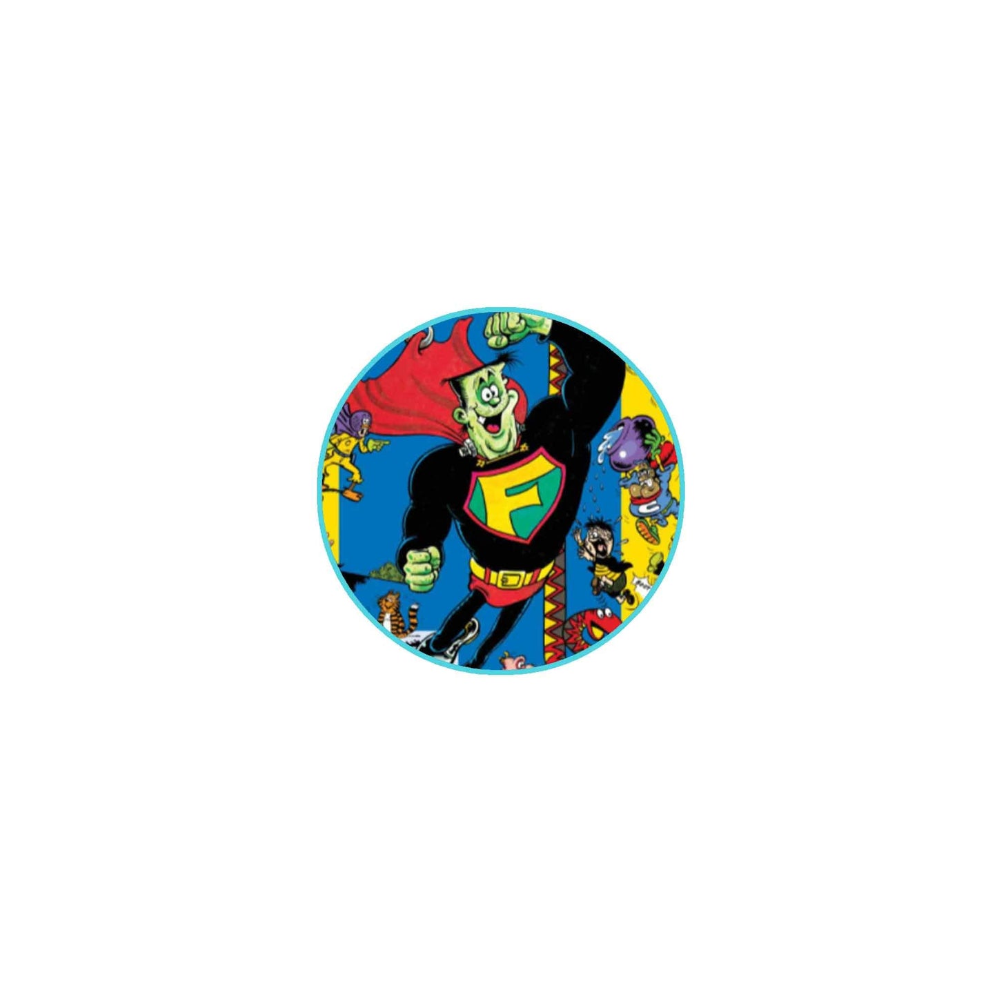 Comic Book Geek Hilarious Geeky Nerdy Fun Style 2.25" Pinback for Jackets, Backpacks, etc.
