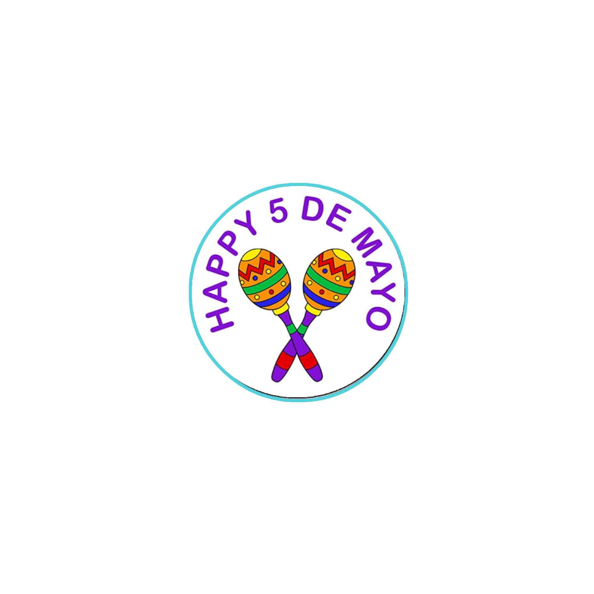 Happy 5 de Mayo 1.25-inch Pinback What is your mood today? Default Title