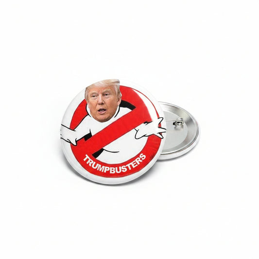 10 Pcs Trumpbusters Funny Pinback Trump 2.25-inch Default Title
