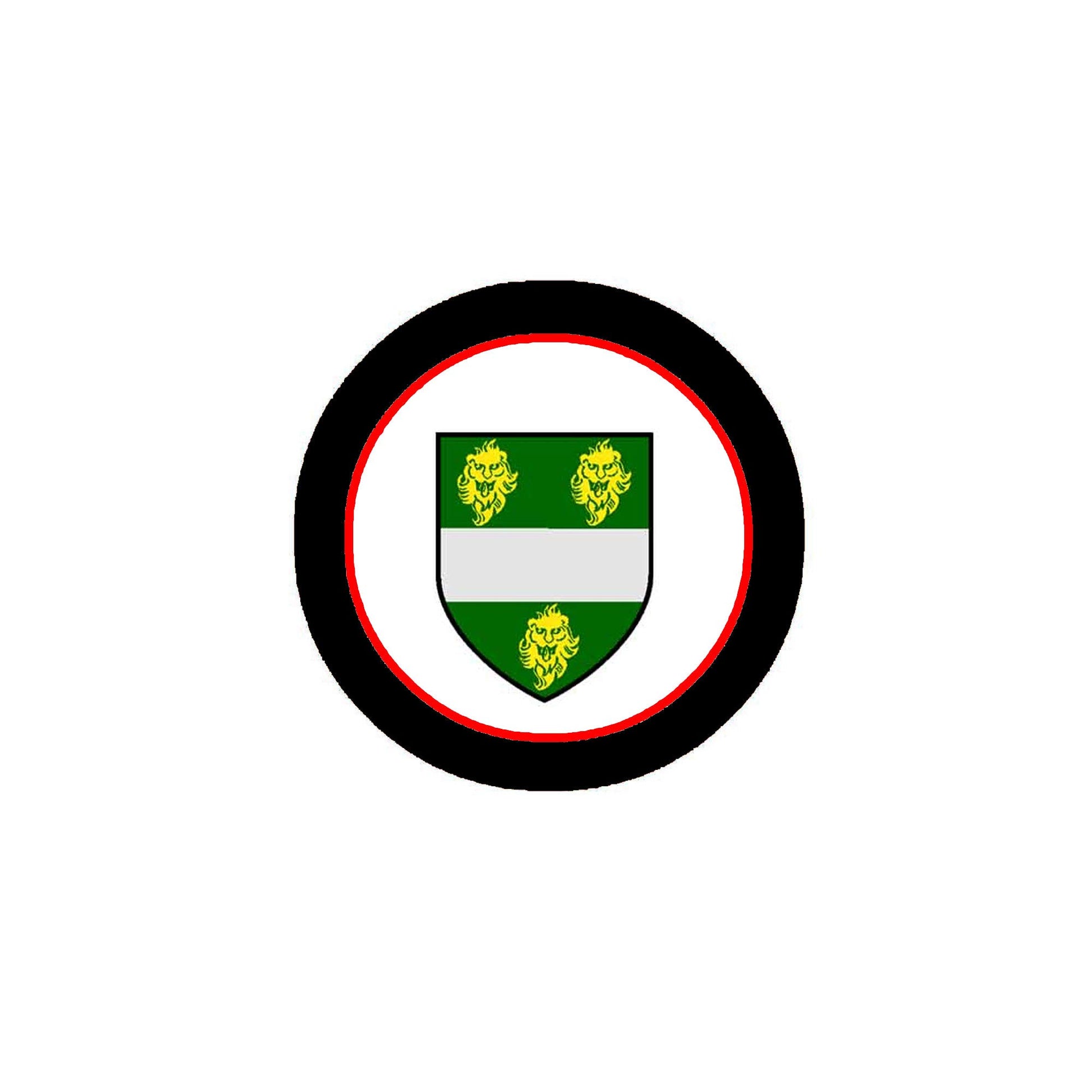 McKenna 3-inch Coat of Arms Fridge Round Magnet Default Title