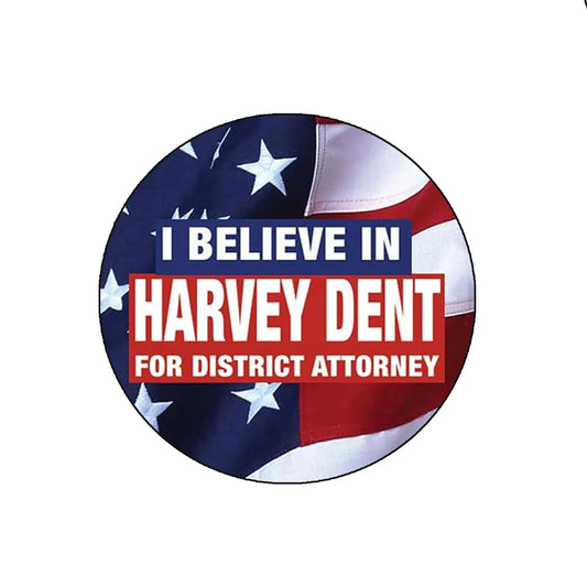 Harvey Dent Pinback 2.25-inch for District Attorney Campaign Default Title