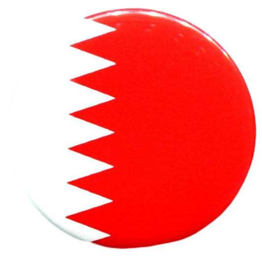 Bahrain Flag Bahraini Pinback 2.25-inch Default Title