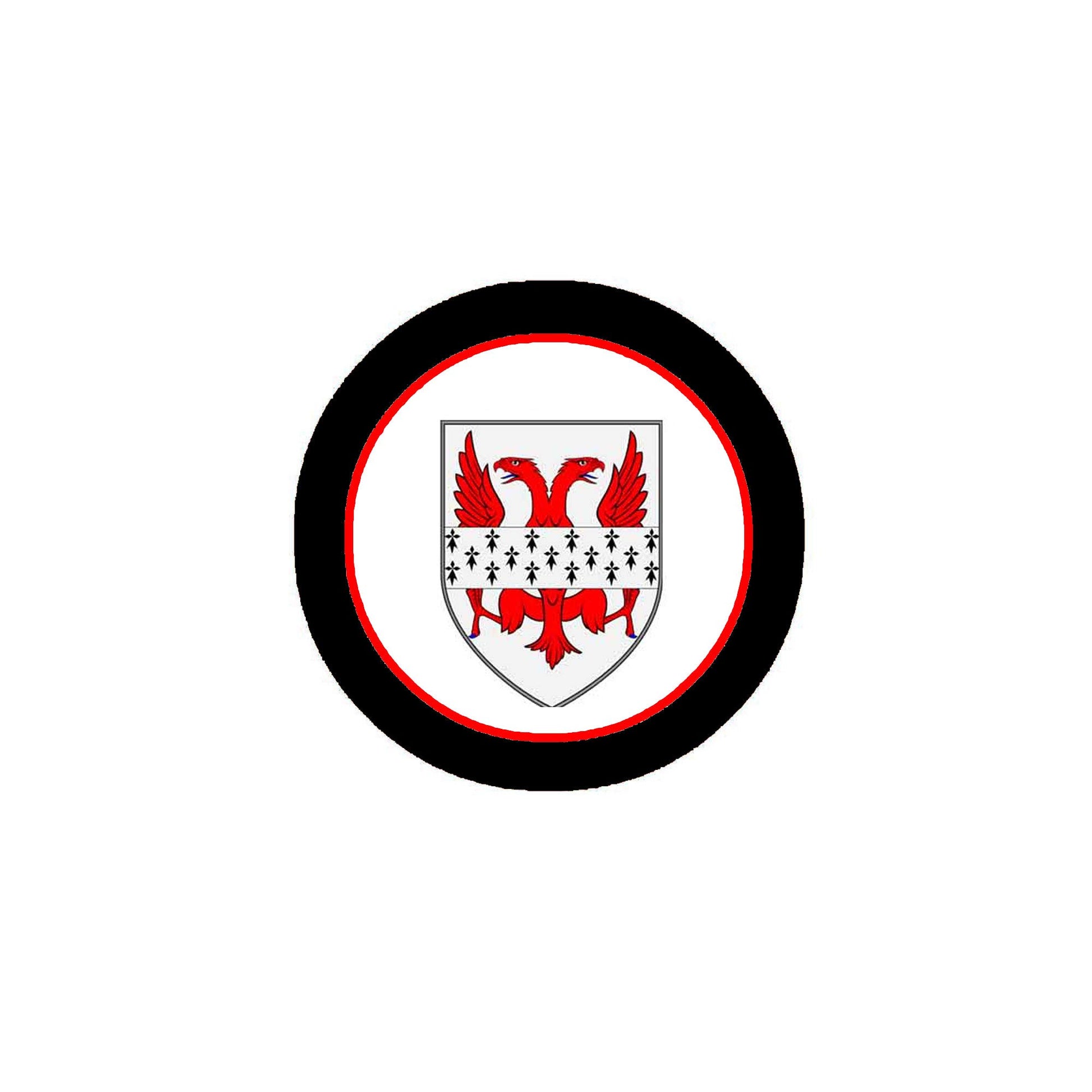 Joyce 3-inch Coat of Arms Fridge Round Magnet Default Title