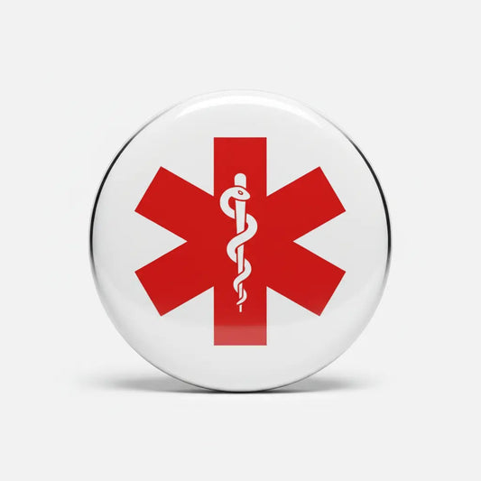 5 Pcs Medical Alert Pin Button 1.25-inch MINI - My Pin Buttons