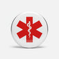 5 Pcs Medical Alert Pinback 1.25-inch MINI - My Pinbacks