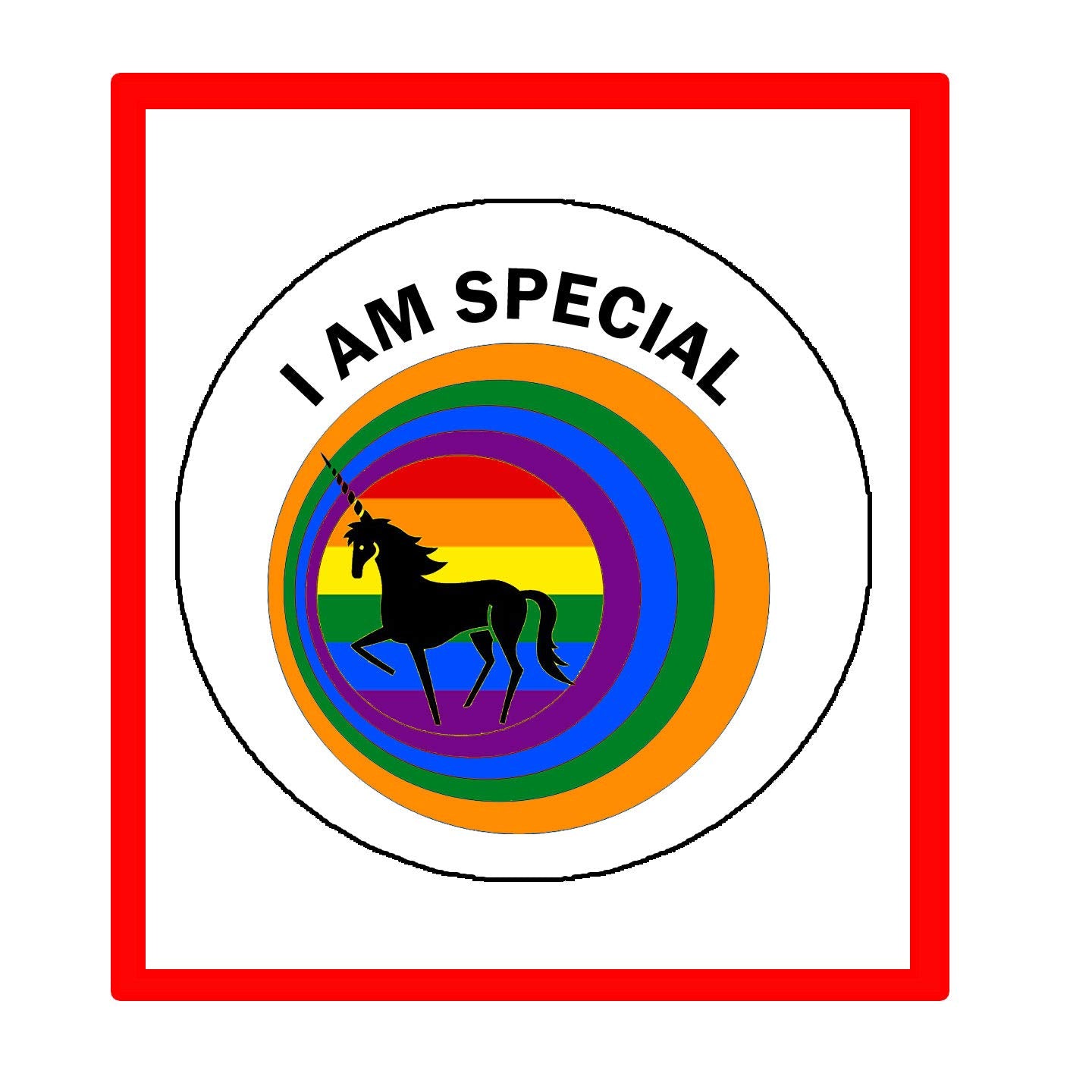 I am Special 1.25-inch Pinback Button, backpacks Default Title